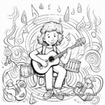 Indie Music Concert Coloring Pages 1