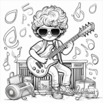 Indie Music Concert Coloring Pages 2