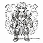 Individual Pieces of God's Armor Coloring Pages 1