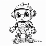 Innovative Medical Robot Coloring Pages 1