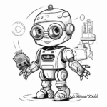 Innovative Medical Robot Coloring Pages 2