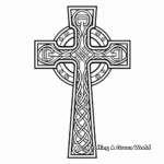 Inspirational Celtic Cross Coloring Pages 2