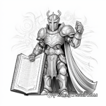 Inspirational God’s Armor for All Ages Coloring Pages 2