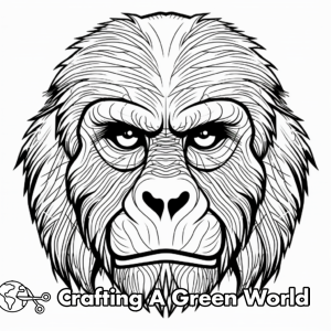 Animal Faces Coloring Pages - Free &amp; Printable!