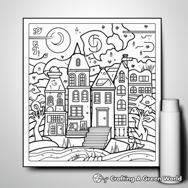 Kindergarten Coloring Pages - Free &amp; Printable!