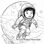 Interactive Anti-Gravity Experience Coloring Pages 1