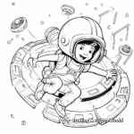 Interactive Anti-Gravity Experience Coloring Pages 2
