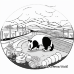Interactive Badger Life Cycle Coloring Pages 2