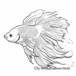 Interactive Betta Fish Breeding Coloring Pages 3