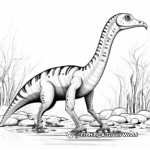 Interactive Corythosaurus Coloring Pages 2