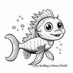 Interactive Digital Catfish Coloring Pages 2