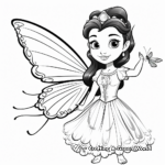 Interactive Hummingbird and Butterfly Coloring Pages 1