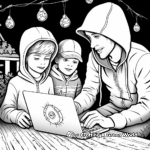 Interactive Online Safety with Stranger Danger Coloring Page 4