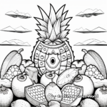 Interactive 'Patience' Fruit of the Spirit Coloring Pages for Adults 4