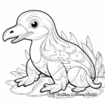 Interactive Platypus Coloring Pages 3