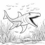 Interactive Plesiosaurus Coloring Pages 3