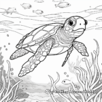 Interactive Sea Turtle Coloring Pages 2
