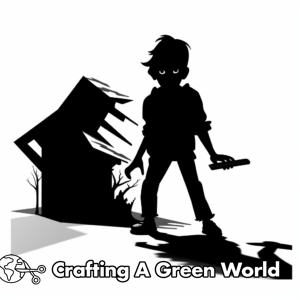 Shadow Coloring Pages - Free &amp; Printable!