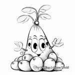 Interesting Marrowfat Peas Coloring Pages 1