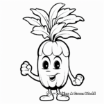 Interesting Marrowfat Peas Coloring Pages 4