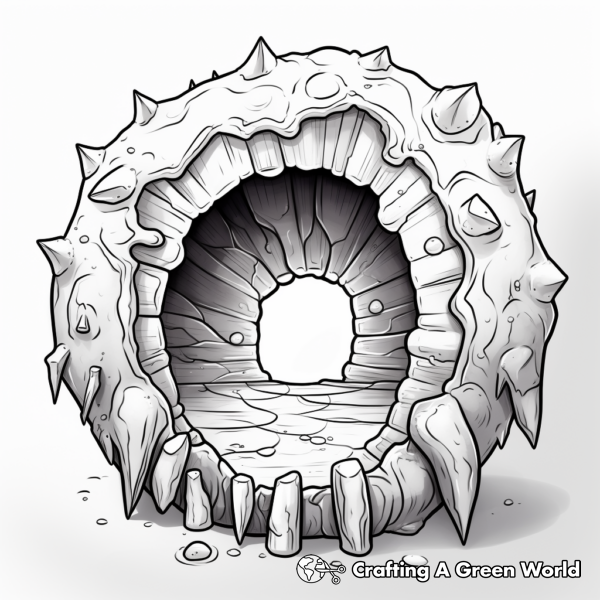 Geode Coloring Pages - Free & Printable!