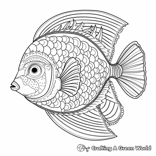 Fish Coloring Pages - Free &amp; Printable!