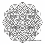 Intricate Celtic Knot Coloring Pages for Adults 2