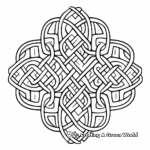 Intricate Celtic Knot Coloring Pages for Adults 3