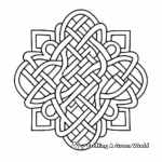 Intricate Celtic Knot Coloring Pages for Adults 4