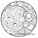 Intricate Decorated Cookie Coloring Pages for Adults 1