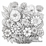 Intricate Floral Botanical Garden Coloring Pages 2
