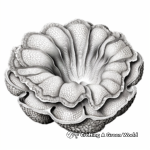 Intricate Geoduck Clam Coloring Pages for Artists 2