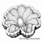 Intricate Geoduck Clam Coloring Pages for Artists 3
