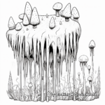 Intricate Icicle Coloring Pages 2