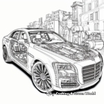 Intricate Luxury Car Coloring Pages 3
