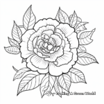 Intricate Peony Mandala Coloring Pages 1
