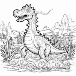 Intricate Plotosaurus Coloring Pages for Experts 2