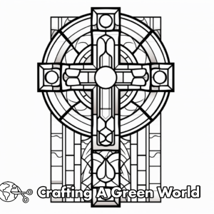 Cross Coloring Pages - Free &amp; Printable!