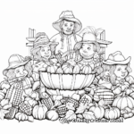Intricate Thanksgiving Coloring Pages for Adults 3