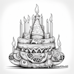 Intricate Unity Candle Coloring Pages for Adults 2