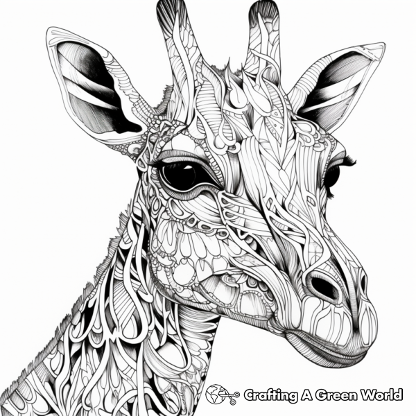Giraffe Coloring Pages - Free & Printable!