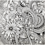 Intriguing Intricate Patterns Coloring Pages 1