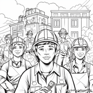 Intriguing Labor Day Coloring Pages 4