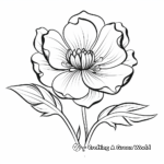 Inviting Magnolia Flower Coloring Pages 1