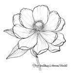 Inviting Magnolia Flower Coloring Pages 4