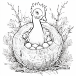 Inviting Turkey Nest Coloring Pages 3