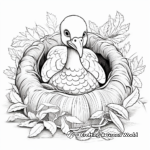 Inviting Turkey Nest Coloring Pages 4