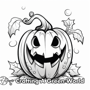 Jack O Lantern Coloring Pages - Free &amp; Printable!