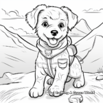 Journey of a Rescue Dog Coloring Pages 4