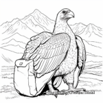 Kashmir Valley Vulture Coloring Pages 1